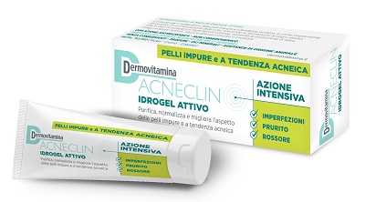 DERMOVITAMINA ACNECLIN IDROGEL ATTIVO AZIONE INTENSIVA 40 ML - Farmacia Sant Anna SAS del Dott. Mariani Federigo