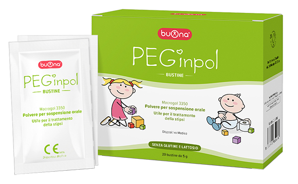 PEGINPOL MACROGOL 3350 SOSPENSIONE ORALE 20 BUSTINE - Farmacia Sant Anna SAS del Dott. Mariani Federigo