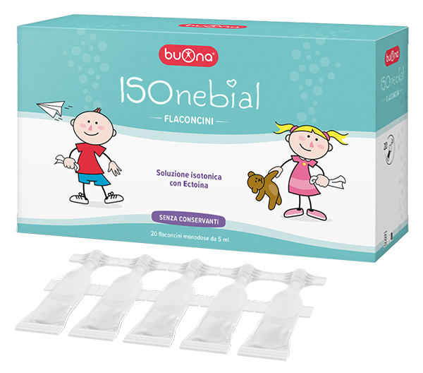 ISONEBIAL FLACONCINI SOLUZIONE ISOTONICA 0,9% CON AGGIUNTA DI ECTOINA 20X5 ML - Farmacia Sant Anna SAS del Dott. Mariani Federigo