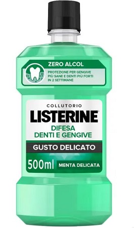 LISTERINE DENTI & GENGIVE DELICATO 500 ML - Farmacia Sant Anna SAS del Dott. Mariani Federigo