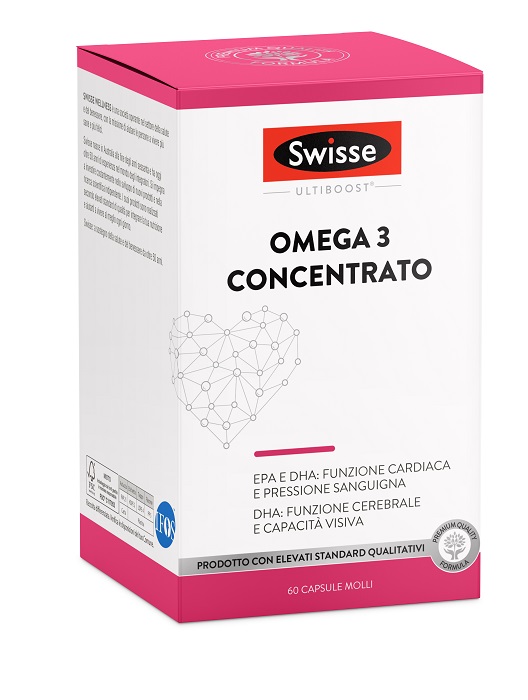 SWISSE OMEGA 3 CONCENTRATO 60 CAPSULE MOLLI DA 2440 MG - Farmacia Sant Anna SAS del Dott. Mariani Federigo