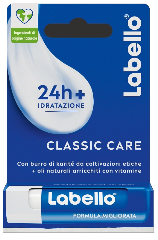 LABELLO CLASSIC CARE STICK 24H IDRATAZIONE FONDENTE SULLE LABBRA 5,5 ML - Farmacia Sant Anna SAS del Dott. Mariani Federigo