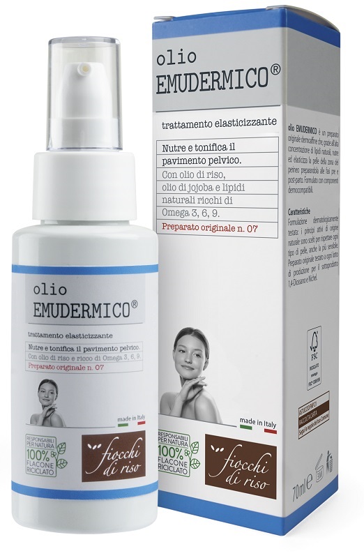 FIOCCHI DI RISO OLIO EMUDERMICO ELASTICIZZANTE 70 ML - Farmacia Sant Anna SAS del Dott. Mariani Federigo