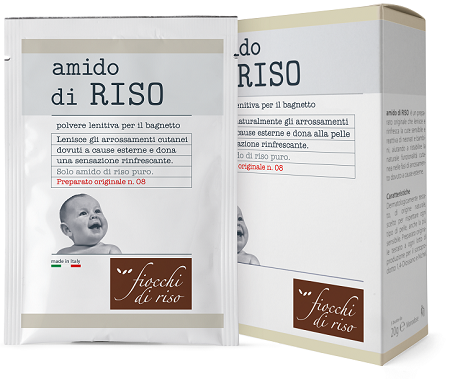 FIOCCHI DI RISO AMIDO DI RISO POLVERE LENITIVO 100 G - Farmacia Sant Anna SAS del Dott. Mariani Federigo
