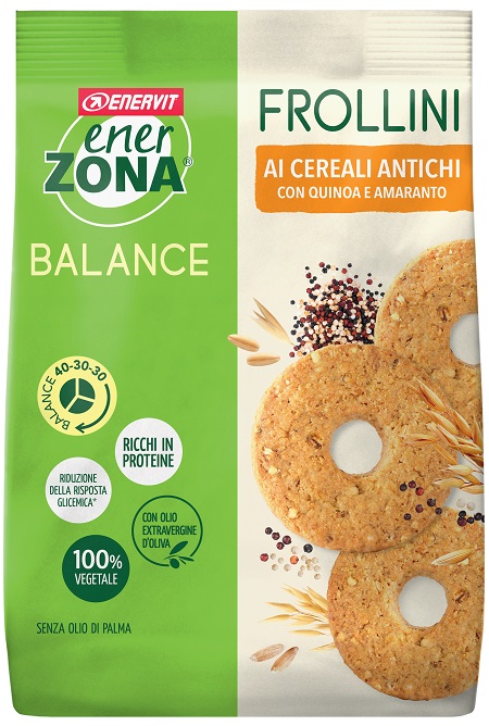 ENERZONA FROLLINI VEG CEREALI ANTICHI 250 G - Farmacia Sant Anna SAS del Dott. Mariani Federigo