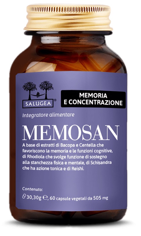 SALUGEA MEMOSAN 60 CAPSULE - Farmacia Sant Anna SAS del Dott. Mariani Federigo