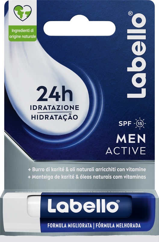 LABELLO ACTIVE FOR MEN SPF 15 5,5 ML - Farmacia Sant Anna SAS del Dott. Mariani Federigo