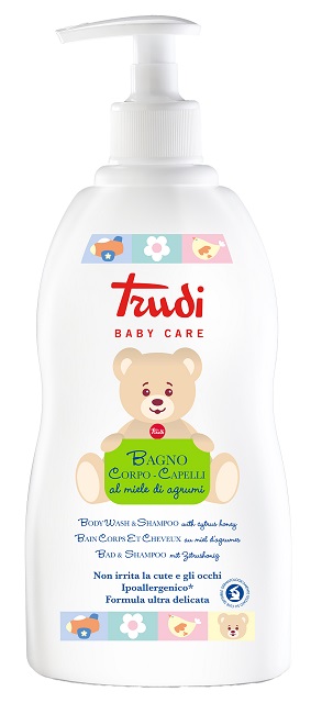 TRUDI BABY CARE BAGNO CORPO/CAPELLI 500 ML - Farmacia Sant Anna SAS del Dott. Mariani Federigo