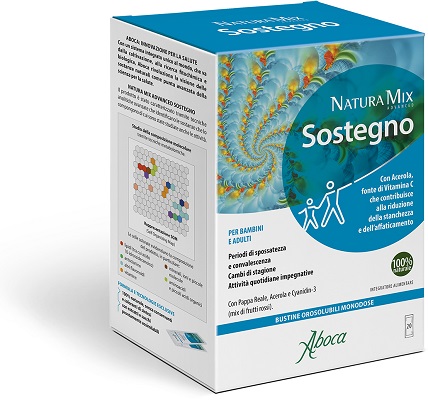 NATURA MIX ADVANCED SOSTEGNO OROSOLUBILE 20 BUSTINE - Farmacia Sant Anna SAS del Dott. Mariani Federigo