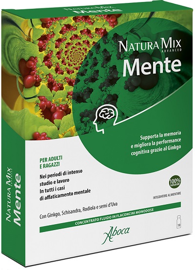 NATURA MIX ADVANCED MENTE 10 FLACONCINI - Farmacia Sant Anna SAS del Dott. Mariani Federigo
