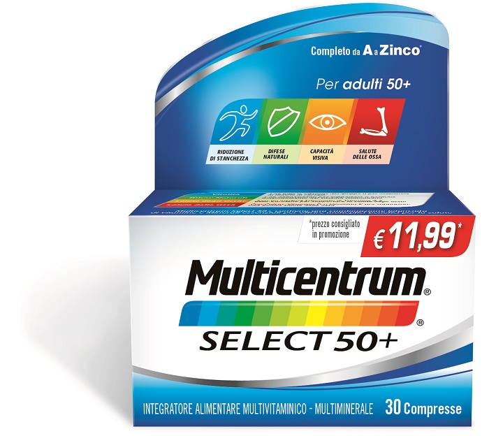 MULTICENTRUM SELECT 30 COMPRESSE PROMO - Farmacia Sant Anna SAS del Dott. Mariani Federigo