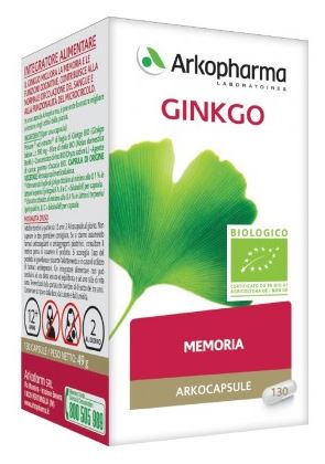 ARKO CAPSULE GINKGO BIO 130 CAPSULE - Farmacia Sant Anna SAS del Dott. Mariani Federigo