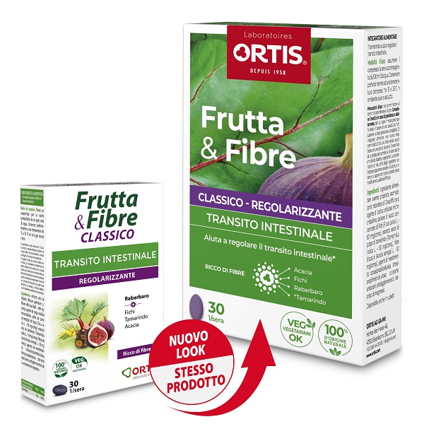 FRUTTA & FIBRE CLASSICO 30 COMPRESSE - Farmacia Sant Anna SAS del Dott. Mariani Federigo