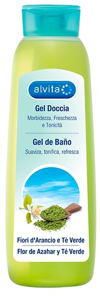 ALVITA GEL DOCCIA FIORI ARANCIO/TE' VERDE 300 ML - Farmacia Sant Anna SAS del Dott. Mariani Federigo