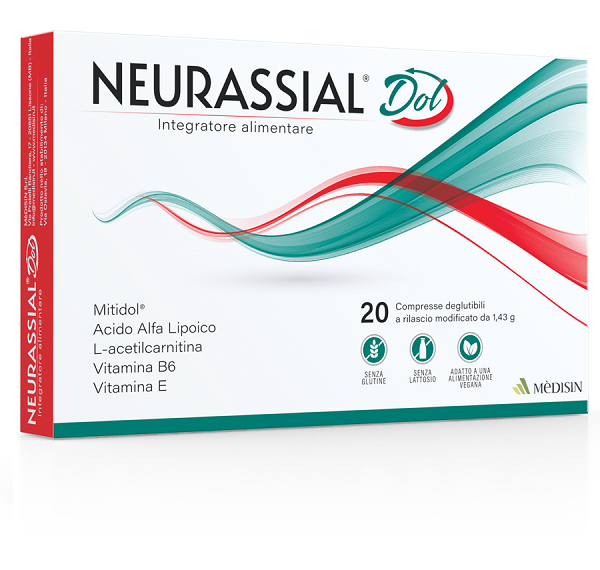 NEURASSIAL DOL 20 COMPRESSE DEGLUTIBILI A RILASCIO MODIFICATO - Farmacia Sant Anna SAS del Dott. Mariani Federigo