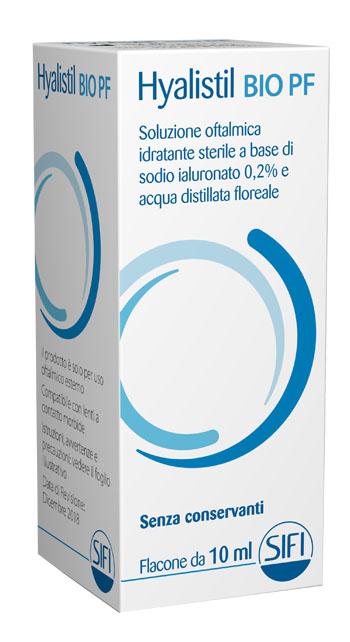 GOCCE OCULARI HA 0,2% E ACQUE DISTILLATE HYALISTIL BIO PF FRUTTI ROSSI 10 ML - Farmacia Sant Anna SAS del Dott. Mariani Federigo