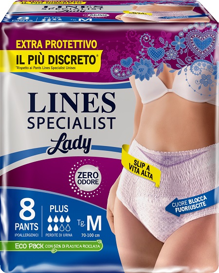 LINES SPECIALIST PANTS PLUS M FARMA 8 PEZZI - Farmacia Sant Anna SAS del Dott. Mariani Federigo