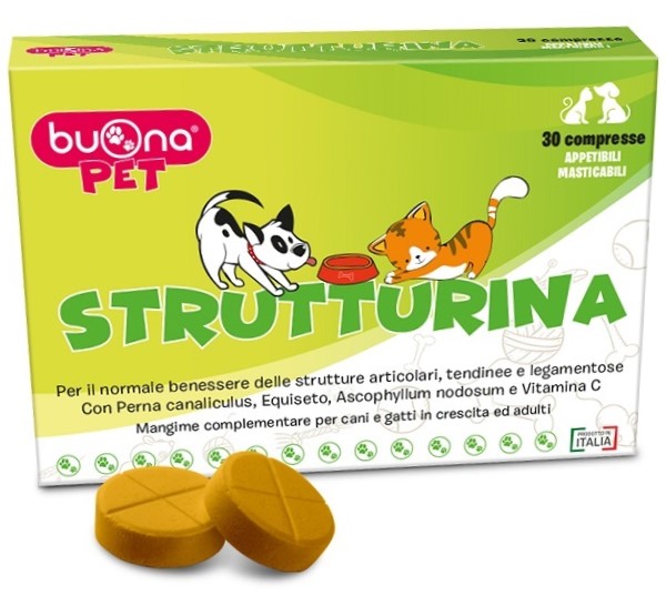 BUONAPET STRUTTURINA 30 COMPRESSE - Farmacia Sant Anna SAS del Dott. Mariani Federigo