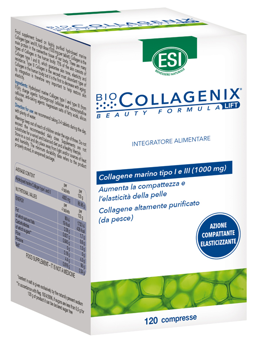 ESI BIOCOLLAGENIX 120 COMPRESSE - Farmacia Sant Anna SAS del Dott. Mariani Federigo
