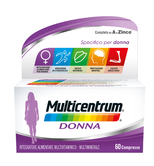 MULTICENTRUM DONNA 60 COMPRESSE - Farmacia Sant Anna SAS del Dott. Mariani Federigo