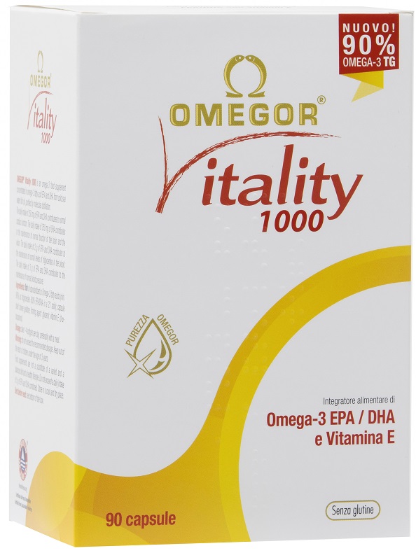 OMEGOR VITALITY 1000 90 CAPSULE - Farmacia Sant Anna SAS del Dott. Mariani Federigo