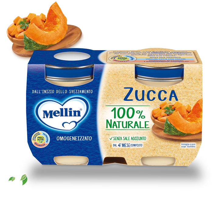 OMOGENEIZZATO ZUCCA 2 X 125 G - Farmacia Sant Anna SAS del Dott. Mariani Federigo