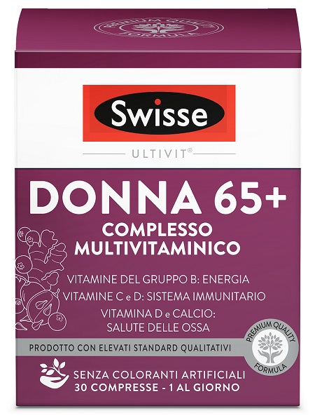 SWISSE DONNA 65+ COMPLESSO MULTIVITAMINICO 30 COMPRESSE - Farmacia Sant Anna SAS del Dott. Mariani Federigo