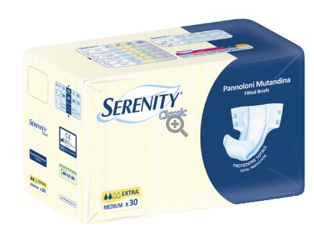 SERENITY PANNOLONE A MUTANDINA CLASSIC EXTRA XL 15 PEZZI - Farmacia Sant Anna SAS del Dott. Mariani Federigo