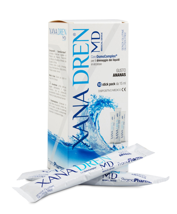 XANADREN ANANAS 10 STICK PACK X 15 ML - Farmacia Sant Anna SAS del Dott. Mariani Federigo