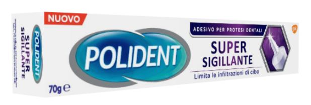 POLIDENT SUPER TENUTA+SIGILLANTE ADESIVO PROTESI DENTALE 70 G - Farmacia Sant Anna SAS del Dott. Mariani Federigo