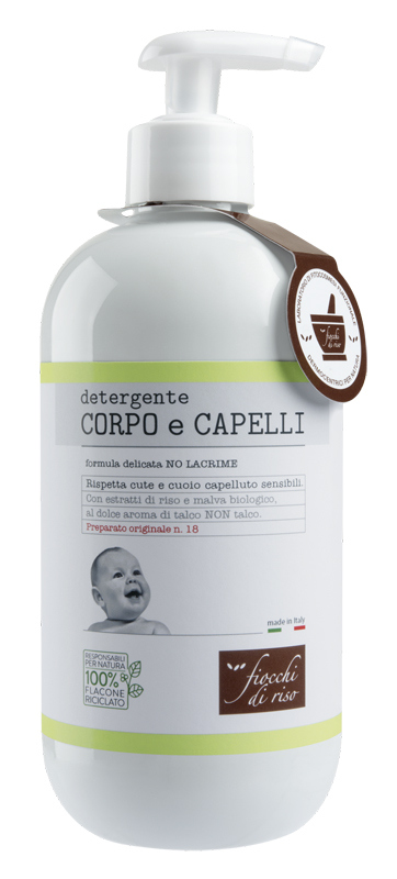 FIOCCHI DI RISO DETERGENTE CORPO/CAPELLI TALCO 400 ML - Farmacia Sant Anna SAS del Dott. Mariani Federigo