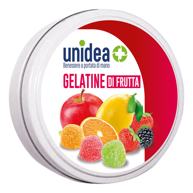 UNIDEA CARAMELLE GELATINE FRUTTA 40 G - Farmacia Sant Anna SAS del Dott. Mariani Federigo