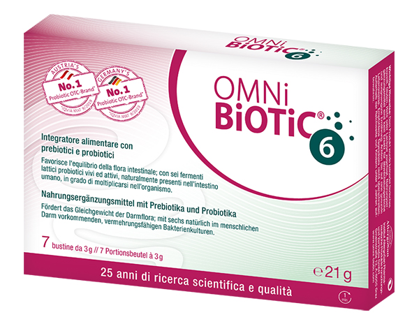 OMNI BIOTIC 6 POLVERE 7 BUSTINE DA 3 G - Farmacia Sant Anna SAS del Dott. Mariani Federigo
