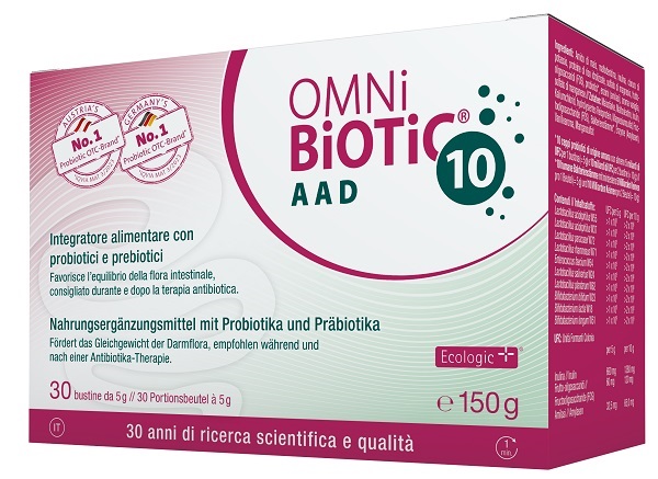 OMNI BIOTIC 10 AAD 30 BUSTINE DA 5 G - Farmacia Sant Anna SAS del Dott. Mariani Federigo