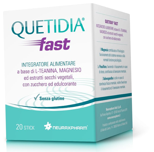 QUETIDIA FAST 20 STICK - Farmacia Sant Anna SAS del Dott. Mariani Federigo