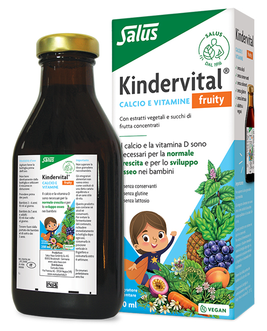 KINDERVITAL FRUITY 250 ML - Farmacia Sant Anna SAS del Dott. Mariani Federigo