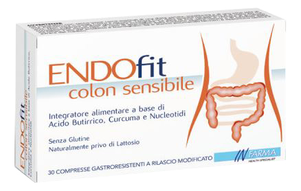 ENDOFIT COLON SENSIBILE 30 COMPRESSE GASTRORESISTENTI A RILASCIO MODIFICATO - Farmacia Sant Anna SAS del Dott. Mariani Federigo