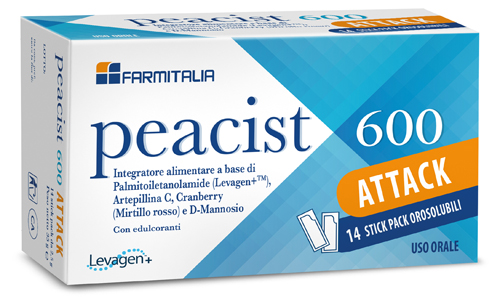 PEACIST 600 ATTACK 14 STICK PACK OROSOLUBILI - Farmacia Sant Anna SAS del Dott. Mariani Federigo