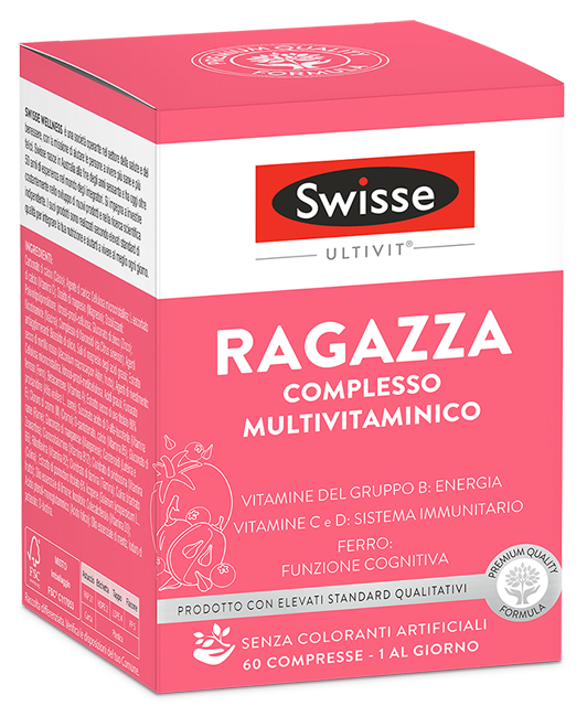 SWISSE MULTIVITAMINICO RAGAZZA 60 COMPRESSE - Farmacia Sant Anna SAS del Dott. Mariani Federigo