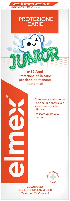 ELMEX COLLUTORIO JUNIOR 400 ML - Farmacia Sant Anna SAS del Dott. Mariani Federigo
