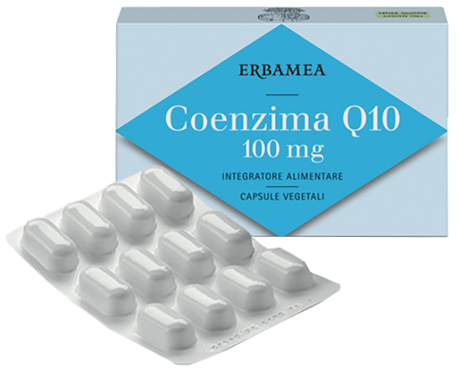 ERBAMEA COENZIMA Q10 100 MG 24 CAPSULE VEGETALI - Farmacia Sant Anna SAS del Dott. Mariani Federigo