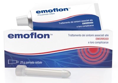EMOFLON POMATA RETTALE TUBETTO 25 G CON APPLICATORE - Farmacia Sant Anna SAS del Dott. Mariani Federigo
