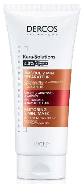 DERCOS TECHNIQUE KERASOL MASCHERA RIPARATRICE 2 MIN 200 ML - Farmacia Sant Anna SAS del Dott. Mariani Federigo
