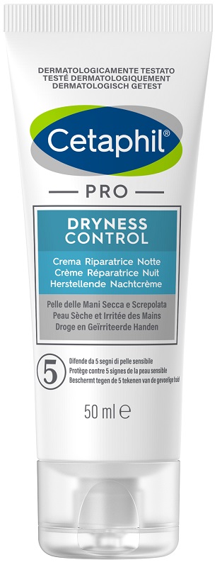 CETAPHIL PRO DRYNESS CONTROL CREMA MANI RIPARATRICE NOTTE 50 ML - Farmacia Sant Anna SAS del Dott. Mariani Federigo