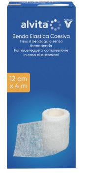 BENDA ELASTICA AUTOADESIVA ALVITA 12X4CM - Farmacia Sant Anna SAS del Dott. Mariani Federigo