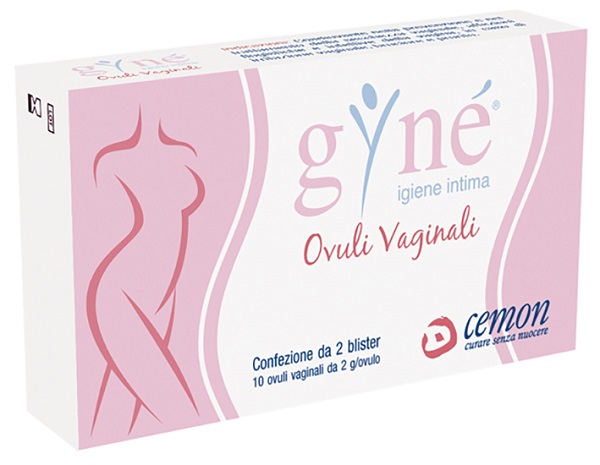 GYNE' OVULI VAGINALI 10 OVULI 20G - Farmacia Sant Anna SAS del Dott. Mariani Federigo