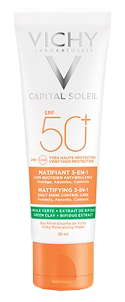 CAPITAL SOLEIL ANTI ACNE PURIFICANTE SPF 50+ 50 ML - Farmacia Sant Anna SAS del Dott. Mariani Federigo