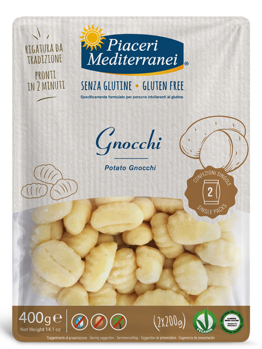 PIACERI MEDITERRANEI GNOCCHI 400 G - Farmacia Sant Anna SAS del Dott. Mariani Federigo