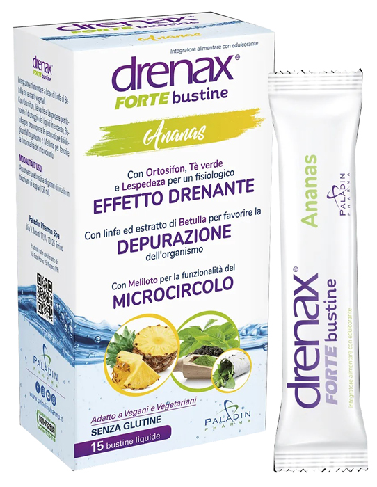 DRENAX FORTE ANANAS 15 BUSTINE - Farmacia Sant Anna SAS del Dott. Mariani Federigo
