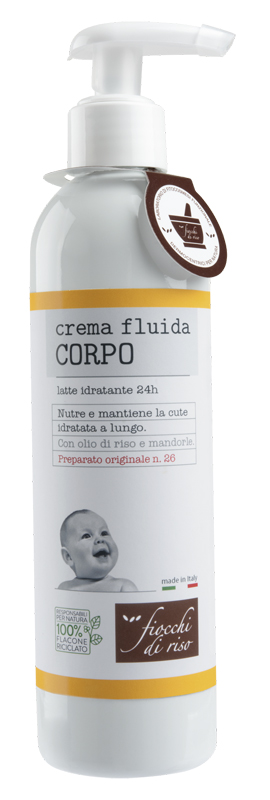 FIOCCHI DI RISO CREMA FLUIDA CORPO IDRATANTE 240 ML - Farmacia Sant Anna SAS del Dott. Mariani Federigo